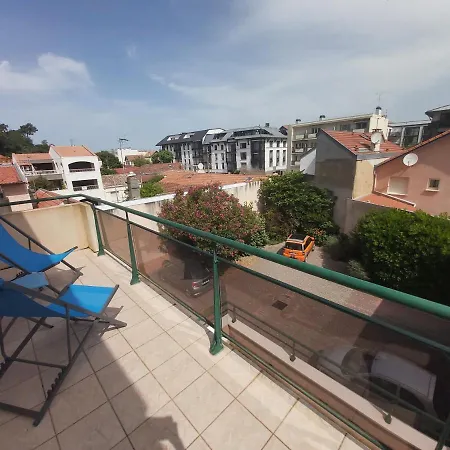 Centre, Grand T2 Balcon Pkg, Plage Gare 600M, Tres Calme Arcachon Exterior foto